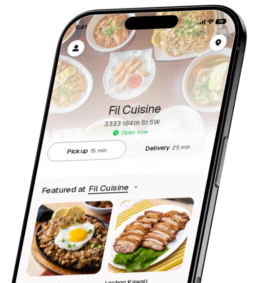 Fil Cuisine app preview